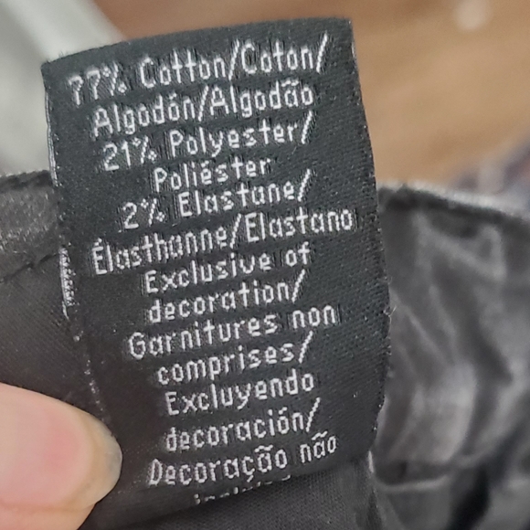 CALVIN KLEIN LOW RISE STRAIGHT LEG STRETCHY JEANS - Picture 5 of 8